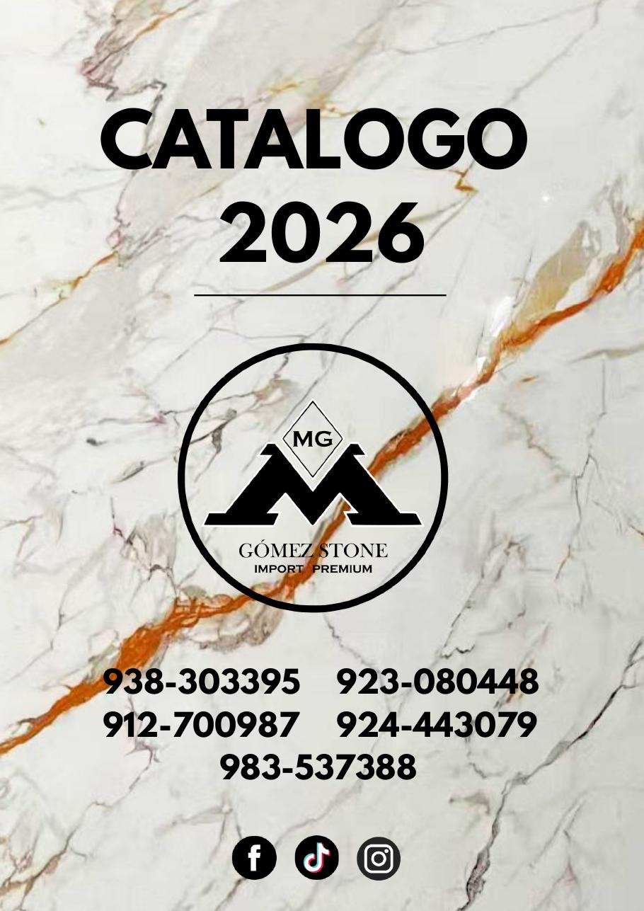 Catálogo de superficies Gomez Stone